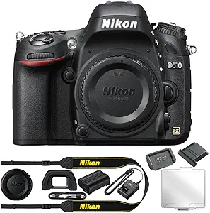 NIKON D610 FULL PACKEG WITH 50 LENS